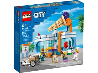 LEGO City 60363 Lodziarnia klocki budka z lodami
